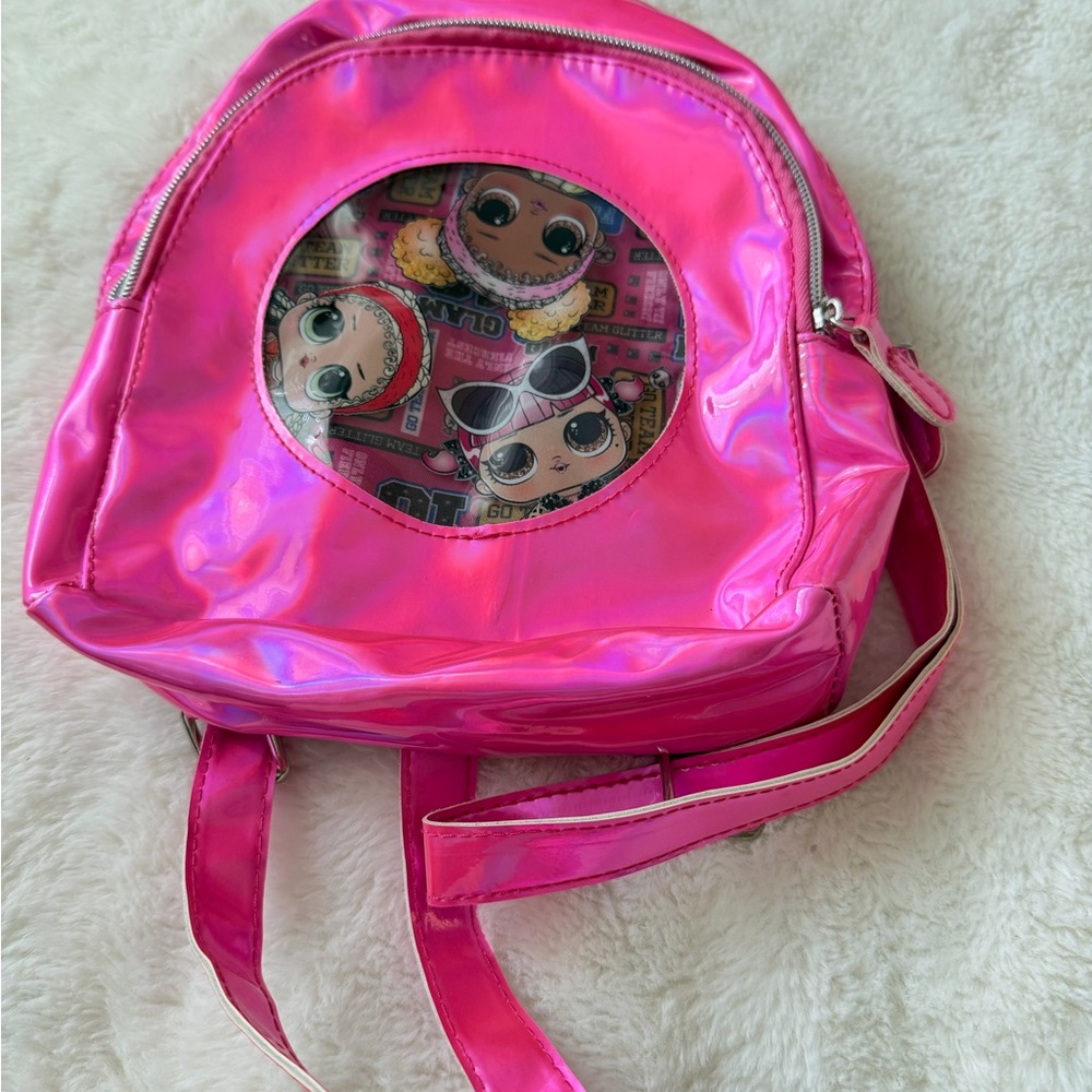 L.O.L. Surprise! Shiny Pink Kids Backpack